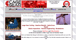 Desktop Screenshot of cage-gear.com